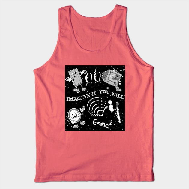 Twilight Zone Retro Tank Top by The Sherwood Forester